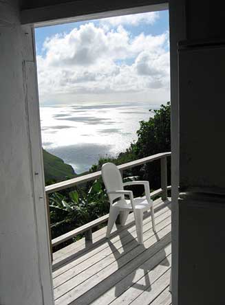 chair on deck
